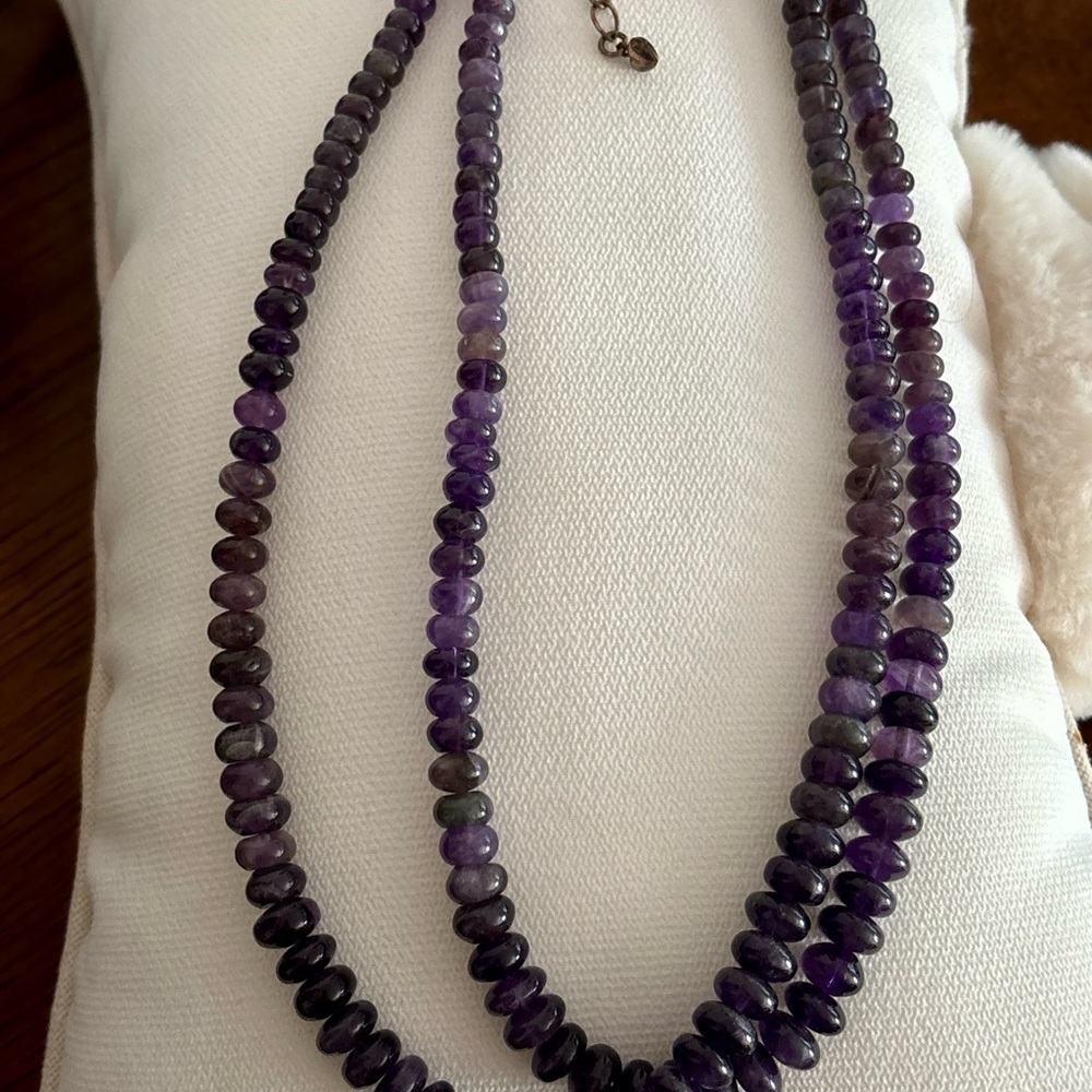 Jay King Amethyst Beaded Necklace